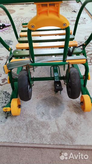 Санки ника 3 складные на колёсах