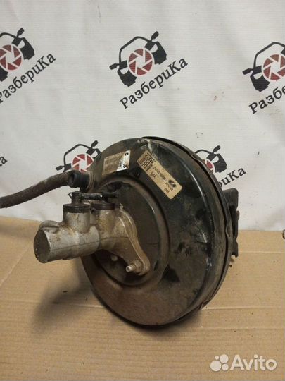 Вакуумный усилитель тормоза с абс в сборе лада gra