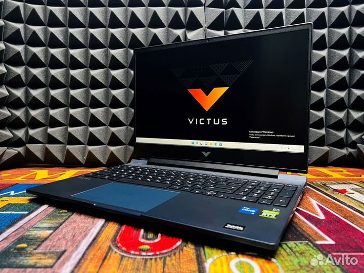 Новый ноутбук HP Victus на RTX 3050 / i5 12500H