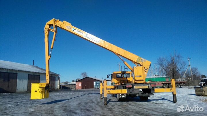 Услуги автовышки 17-25м с коленом