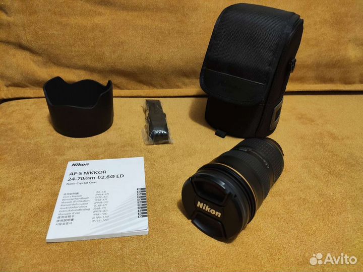 Объектив Nikon 24-70mm 2.8 G ED AF-S