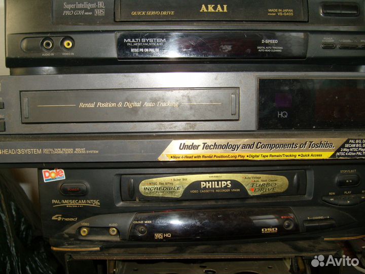 Видео магнитофоны 7 штук