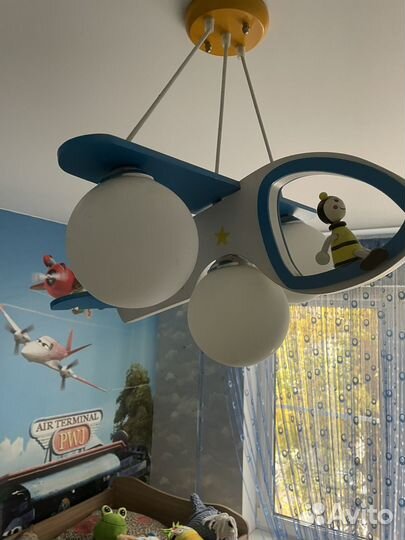 Люстра в детскую комнату