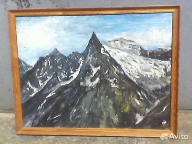 Картина маслом на холсте в раме