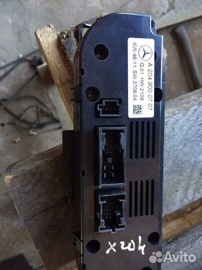 Блок управления печкой на мерседес W204