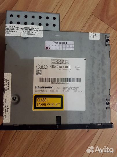 Чейнджер CD MP3 4E0910110E Audi A8 Q7 A6 A5 A4
