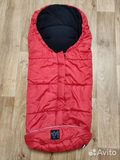 Зимний конверт в коляску и варежки