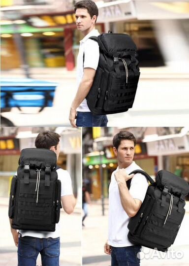 Рюкзак туристический 60л (50+10) походный