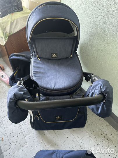 Коляска 3 в 1 Bebe mobilе castello PRO