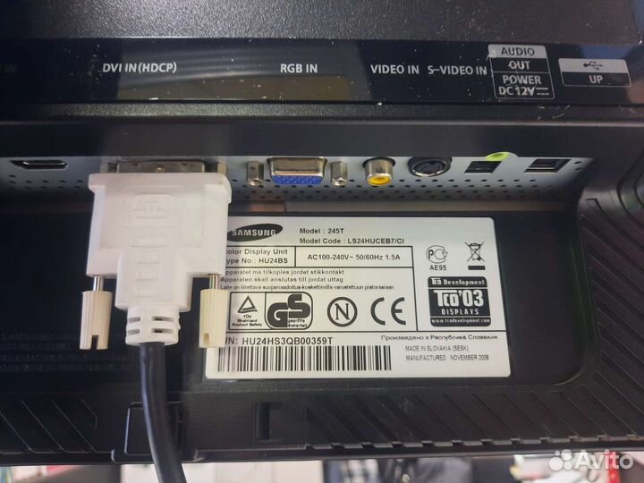 Монитор Samsung syncmaster 245t