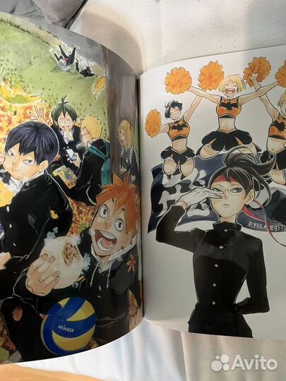 Оригинальный Артбук Haikyuu волейбол
