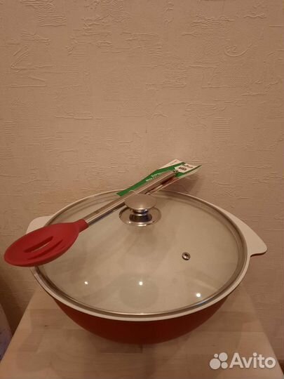 Казан кукмара 4,5 л новый, кастрюля чугунок