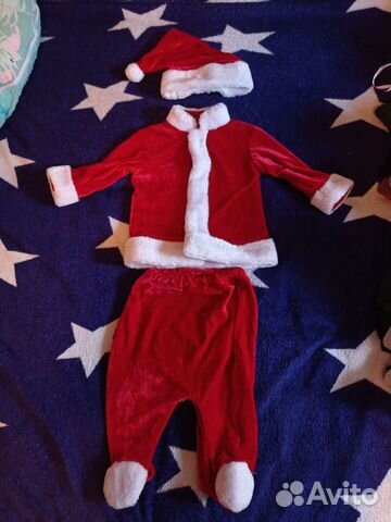 Костюм деда мороза детский