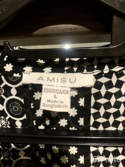 Женская блузка 52-54 с эффектным принтом