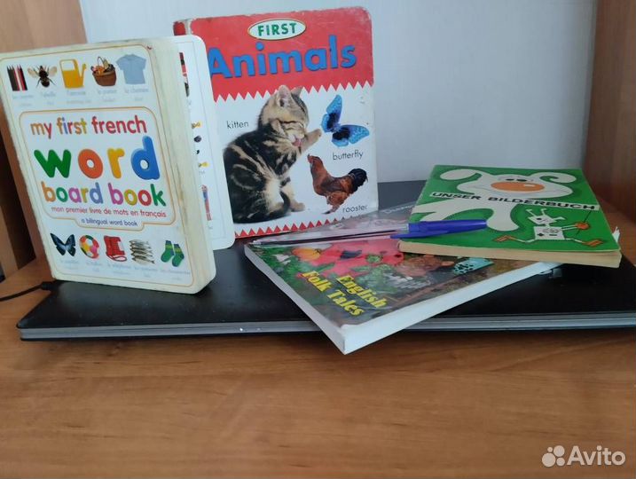 Детские книги на английском языке, французском и н