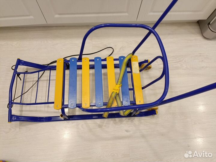 Детские санки с колесами