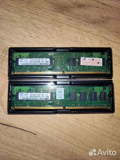 Оперативная память ddr2 512mb, 1gb, 2gb