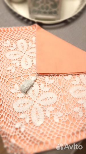 Наволочка декоративная хлопковая с кисточками