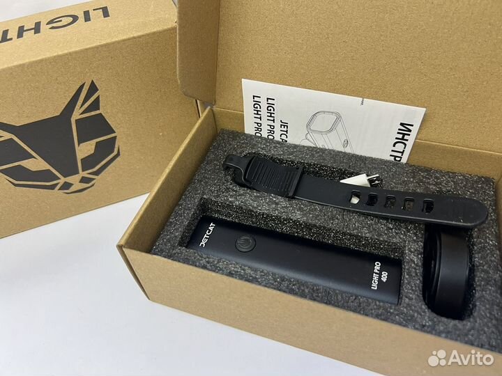 Фонарик для велосипеда JetCat light PRO 400 (plus)