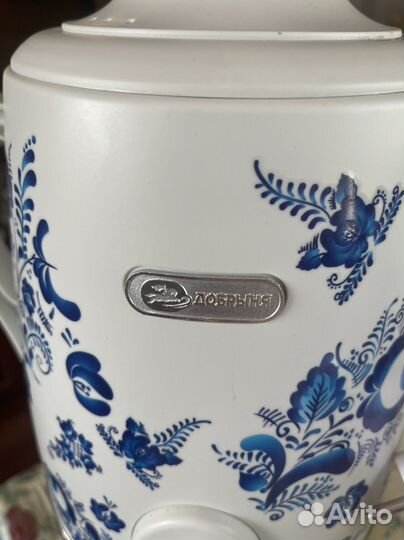 Самовар электрический новый гжель