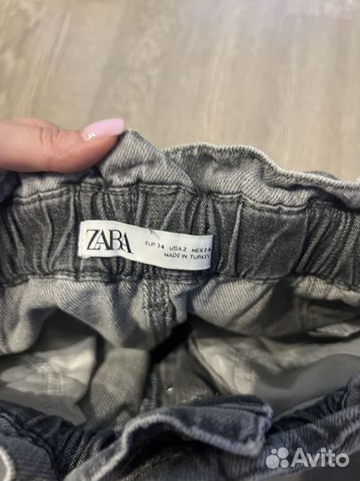 Джинсы zara 34