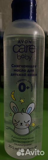 Смягчающее масло для детской кожи avon Care Baby