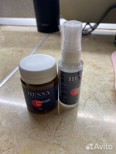 Для бровей скраб и шампунь