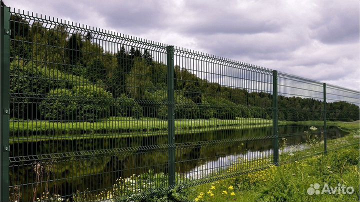 3Д забор, 3D сетка, 3D ограждение от производителя
