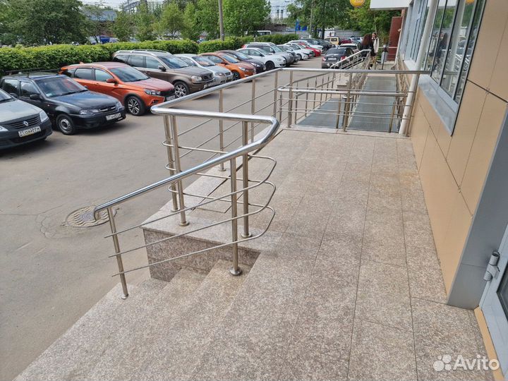 Ограждения пандуса