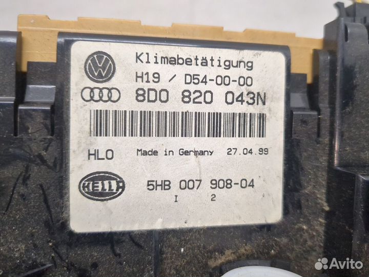 Переключатель отопителя Audi A4 (B5), 1999