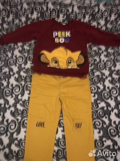 Джинсы и кофта