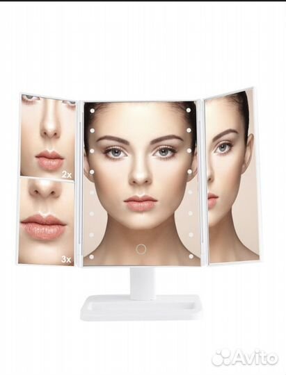 Зеркало косметическое с подсветкой