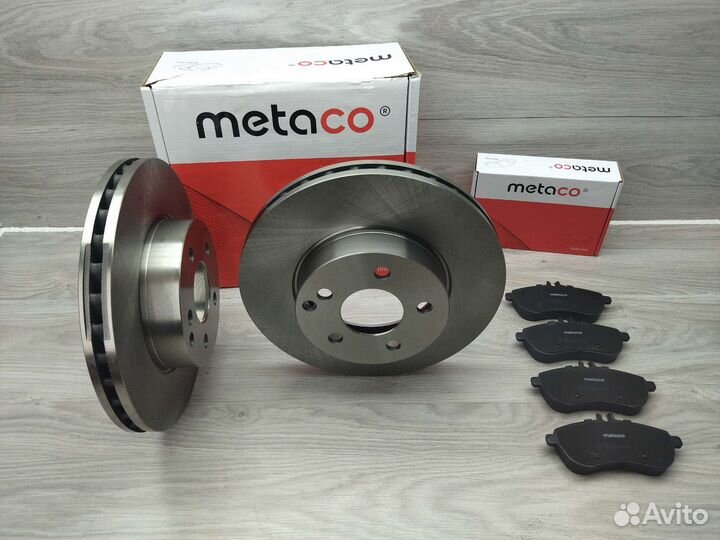 Диски + колодки перед C207 W204 W212 новые