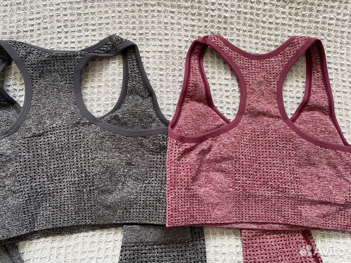 Фитнес костюм бесшовный спортивный костюм М