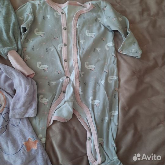 Детская одежда для девочек пакетом 68 74