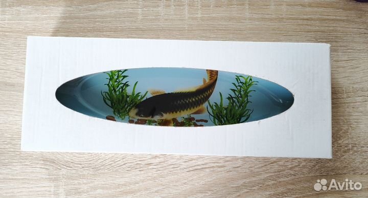 Блюдо селедочница стекло