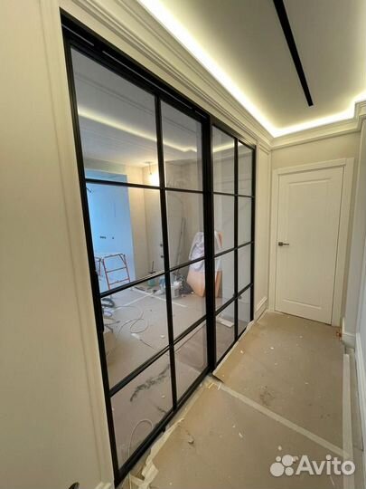 Перегородка из стекла