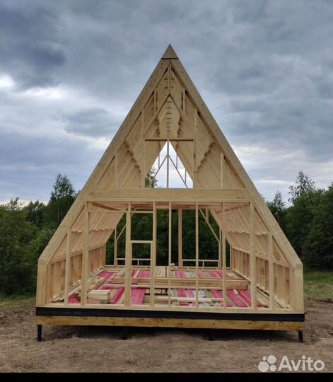 А-фрейм(A-frame) домокомплект(каркас)