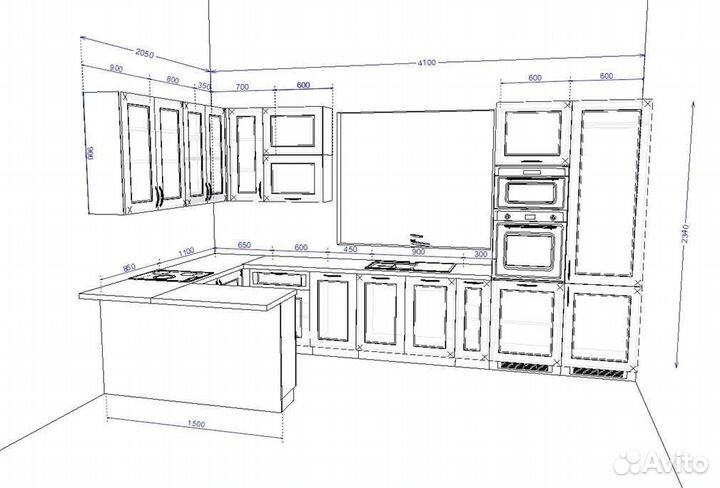 Кухонный гарнитур от производителя