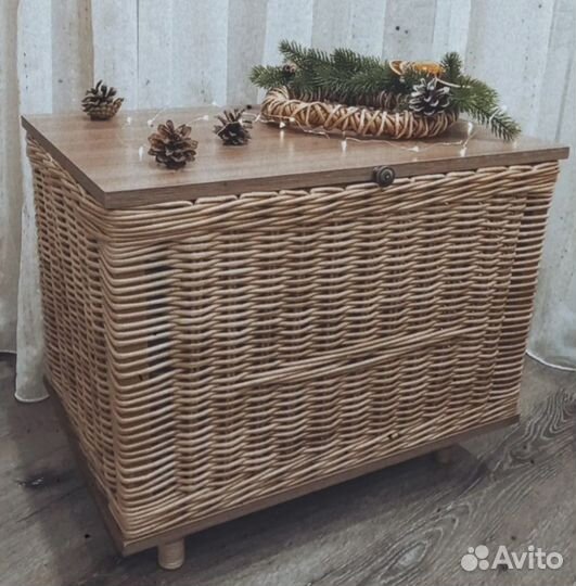 Корзина плетеная