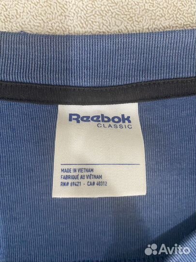 Кофта reebok мужская