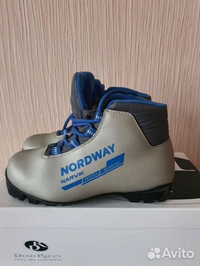 Лыжные ботинки классические р34