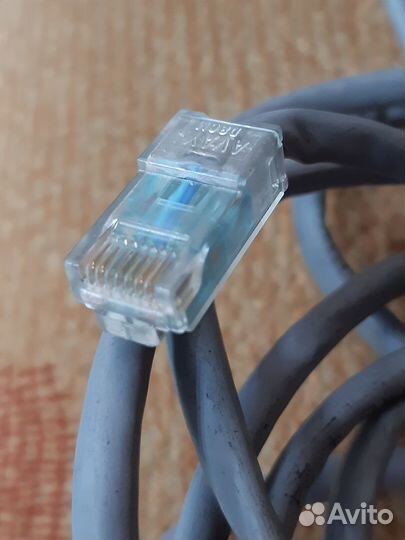 Кабель сетевой LAN RJ-45 1gbit 4 пары разные