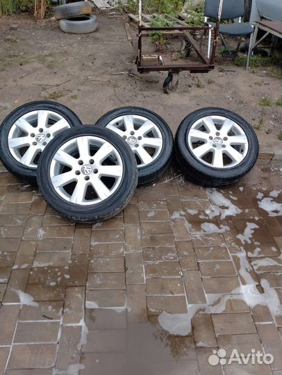 Литые диски оригинальные r16 5 112 б/у
