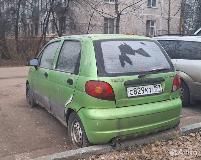 Матиз целиком на запчасти