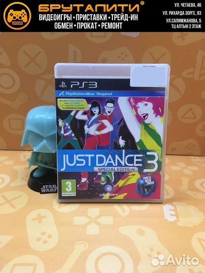 PS3 Just Dance 3 для PlayStation Move б/у