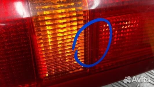 Фонарь задний левый land rover discovery 3 (DML04M