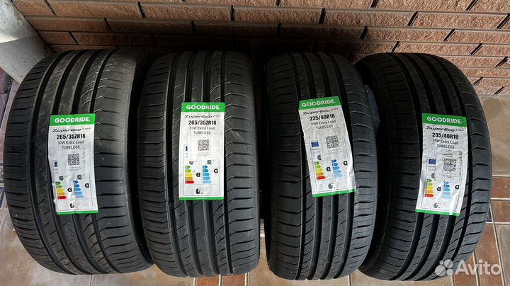 Goodride ZuperEco Z-107 235/40 R18 и 265/35 R18 97W