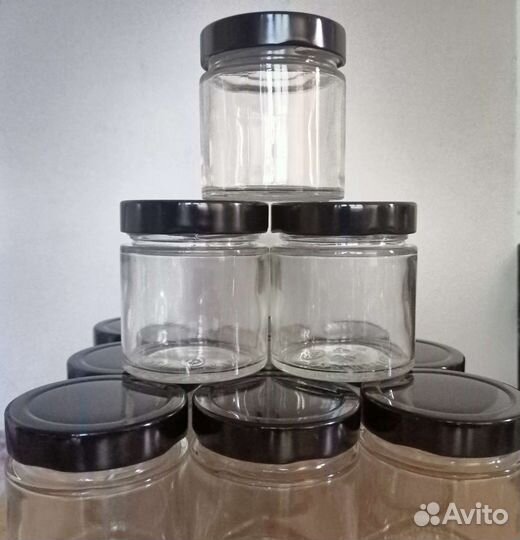 Банки для сыпучих продуктов стекло