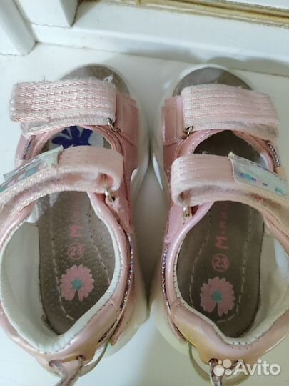 Сандалии для девочки 23 размер